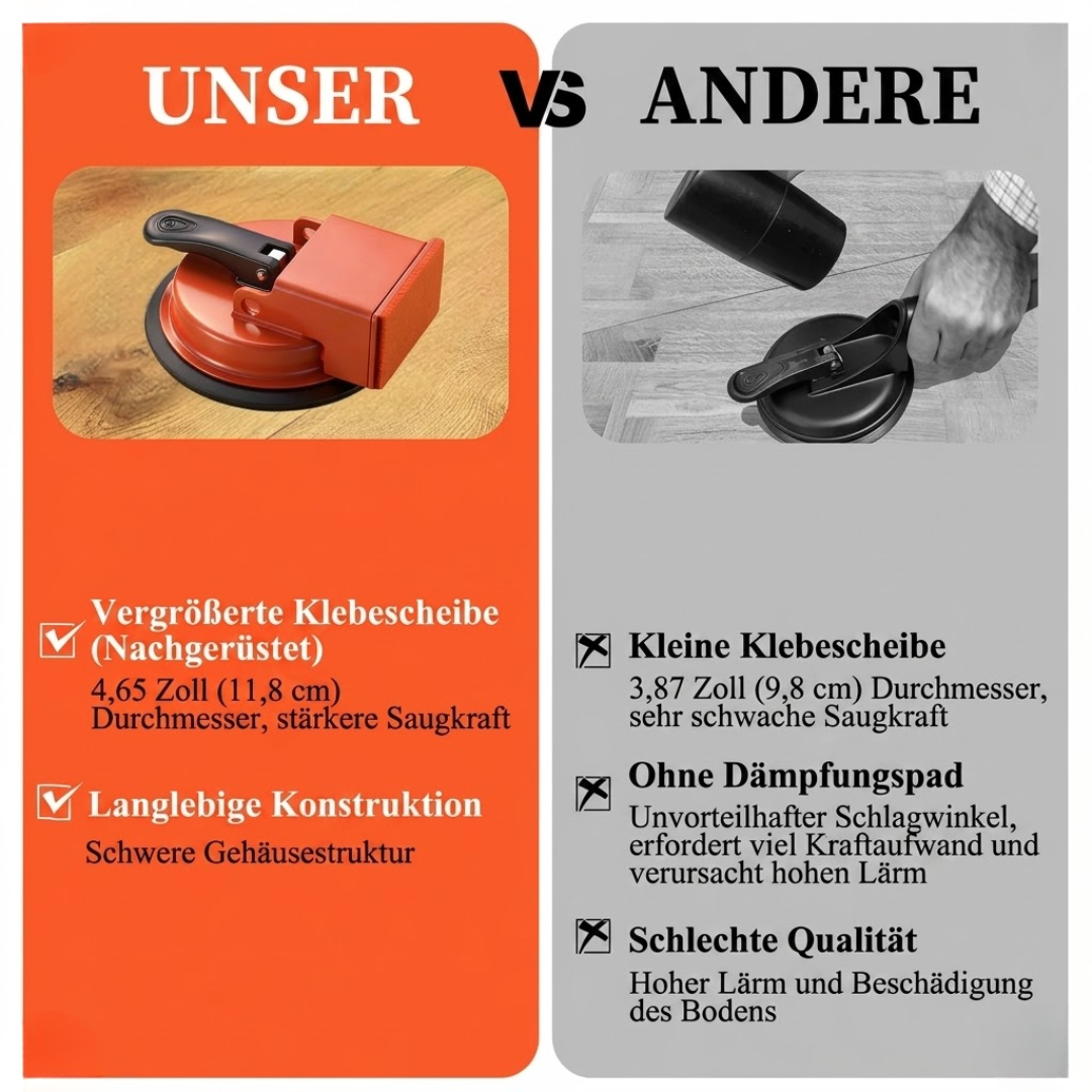 FugenMeister Vakuumheber | Endlich Schluss mit hässlichen Bodenlücken