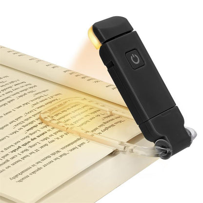 BookGlow – Wiederaufladbare Leselampe mit Augenschutz für Bücher & E-Reader