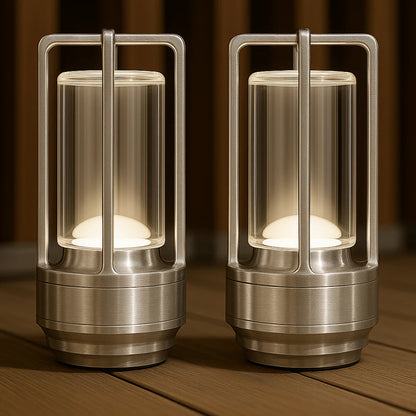 LumiGlow™ – Kabellose LED Tischlampe mit Dimmfunktion, Warmweißem Licht & Akku