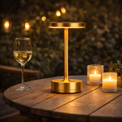 LumiSphere™ – Kabellose dimmbare LED‑Tischlampe mit Akku & Touch‑Bedienung