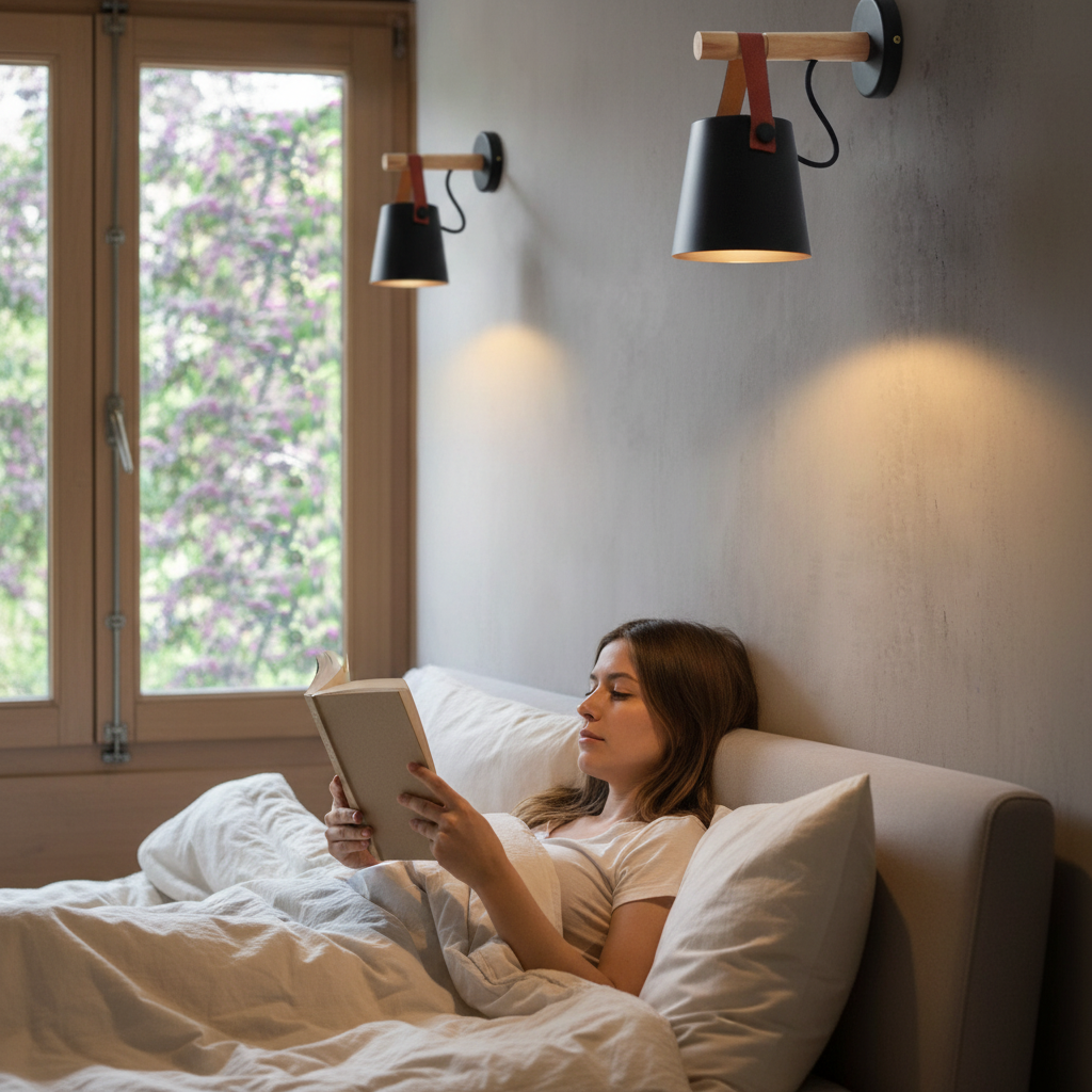 Leeslamp zonder stekker