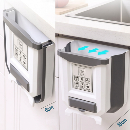 KitchenBin Pro | Platzsparender Falt-Mülleimer für die Küche