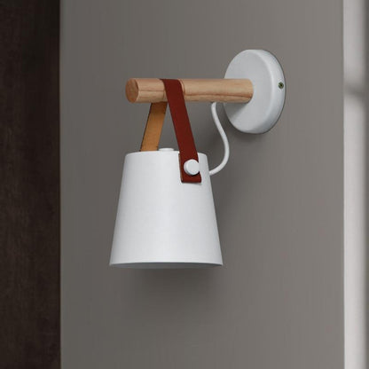 Norvella™ – Elegante Wandlampe aus Holz für gemütliche Räume